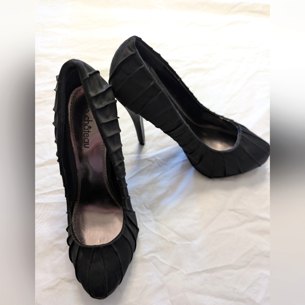 Black Platform Stiletto Heels